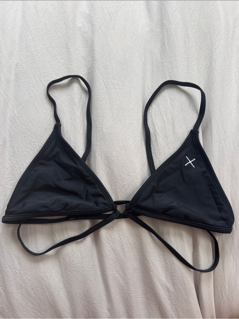Boutine LA Black Triangle Bikini Top